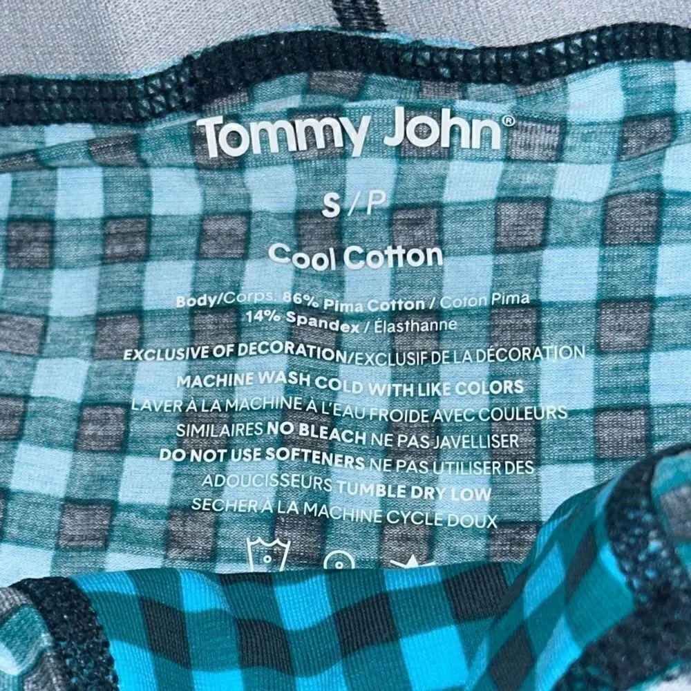 NWTs Tommy John Cool Cotton 8 Inch Boxer Brief Size Small